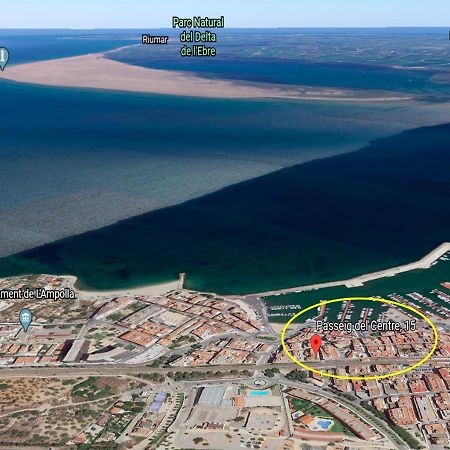 Apt Ideal Para Familias Cerca Del Mar L'Ampolla Esterno foto